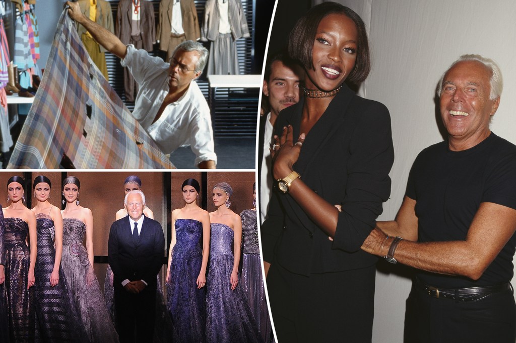 Remembering the fashion designer before his death at 91