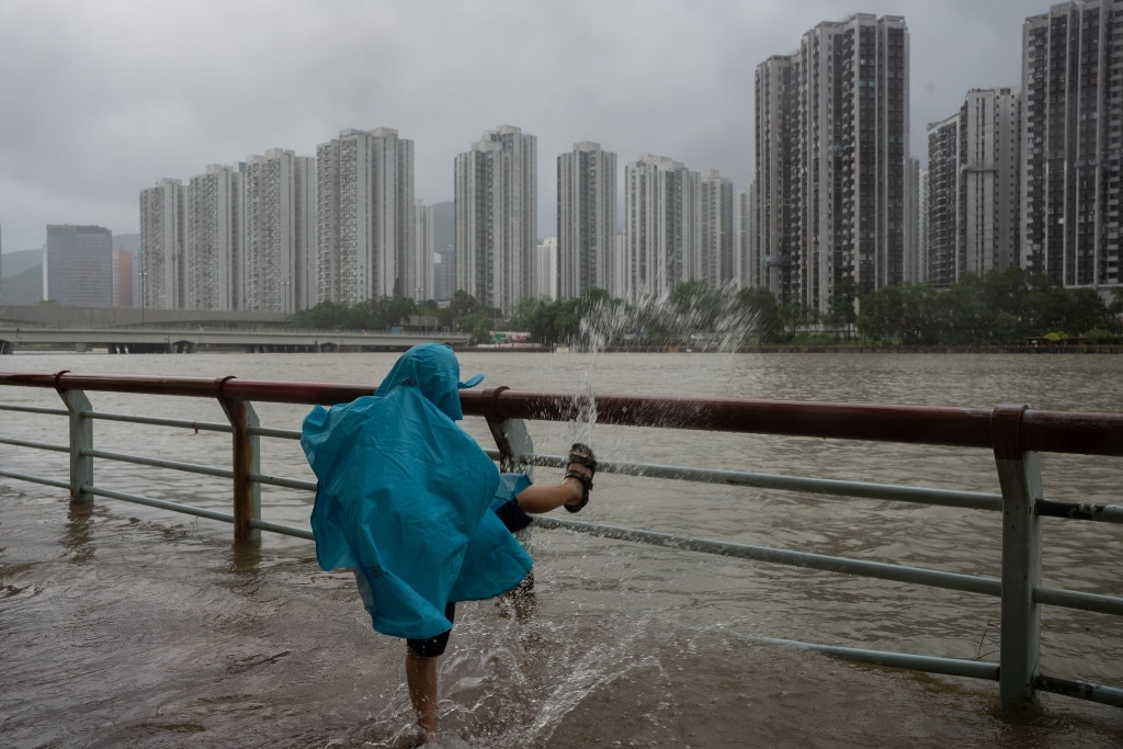 Hong Kong Sees Third Rainiest August on Record