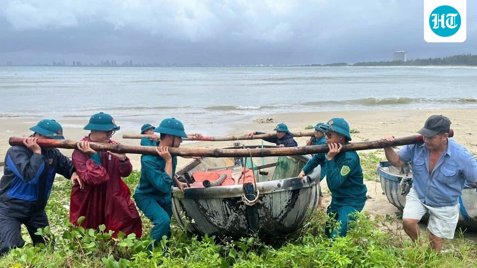 Airport shut, thousands evacuted in Vietnam as Typhoon Bualoi approches