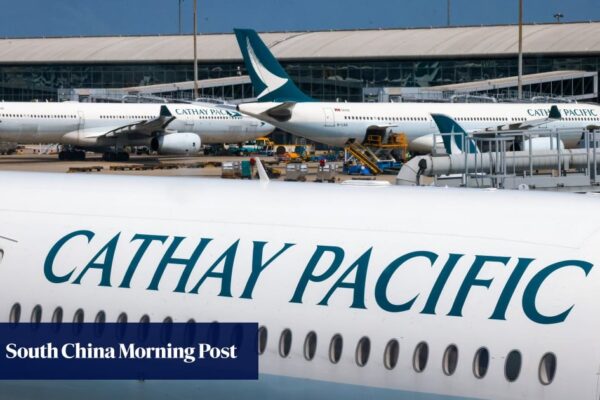 Firefighters called as Cathay flight from Beijing lands in Hong Kong with ‘defective’ part