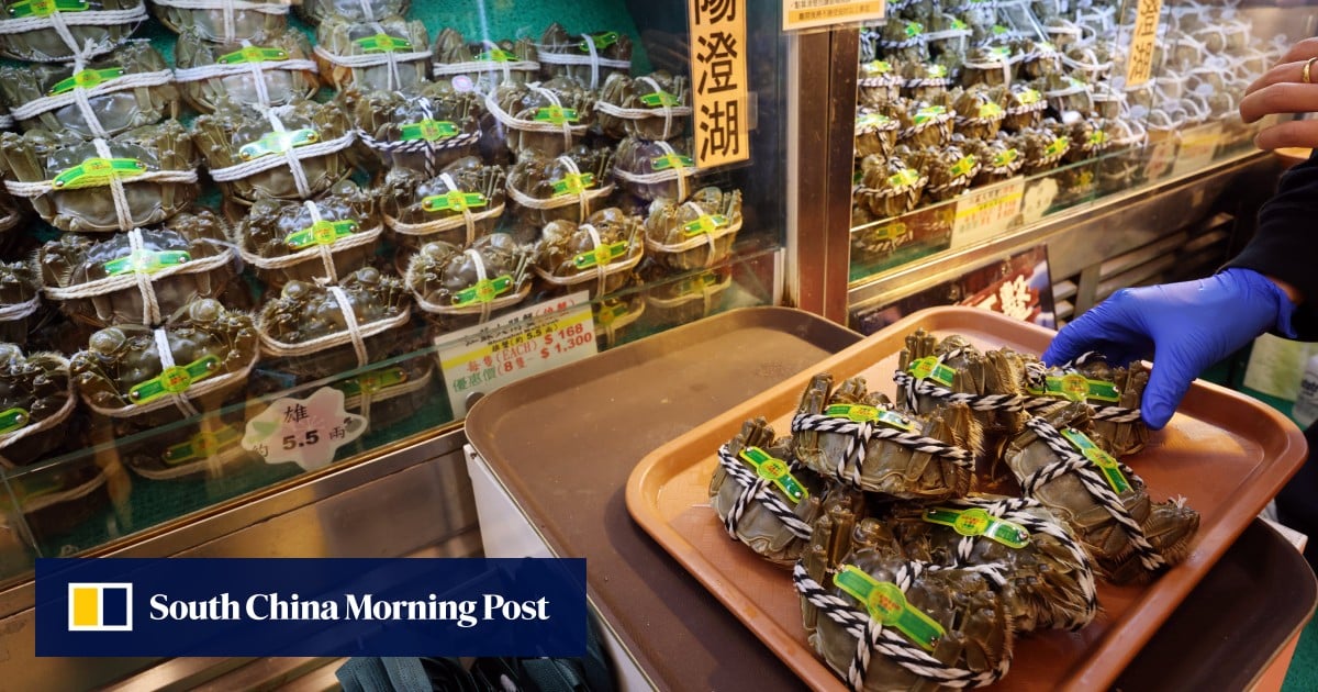 Consumption doldrums see hairy crab prices down in China on eve of ‘golden week’ holiday