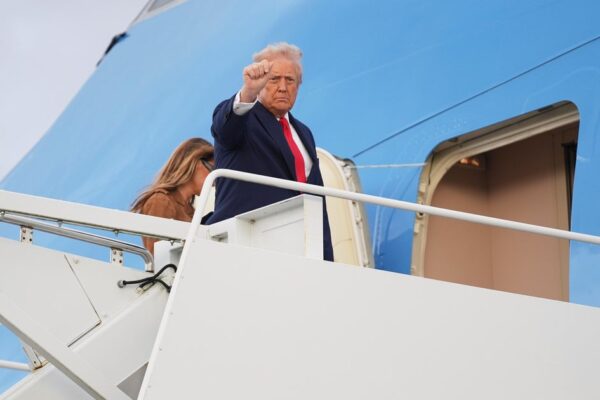 Trump says TV networks covering him negatively should "maybe" have their licenses revoked