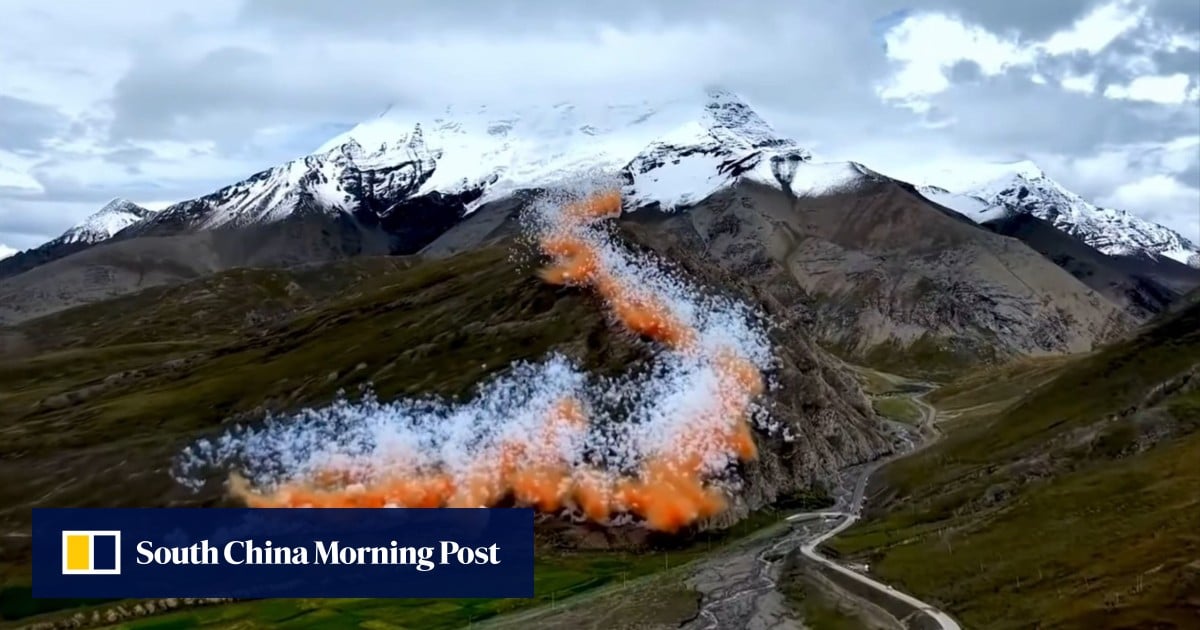 Massive fireworks show for ad stunt in Tibet triggers blowback over environment fears