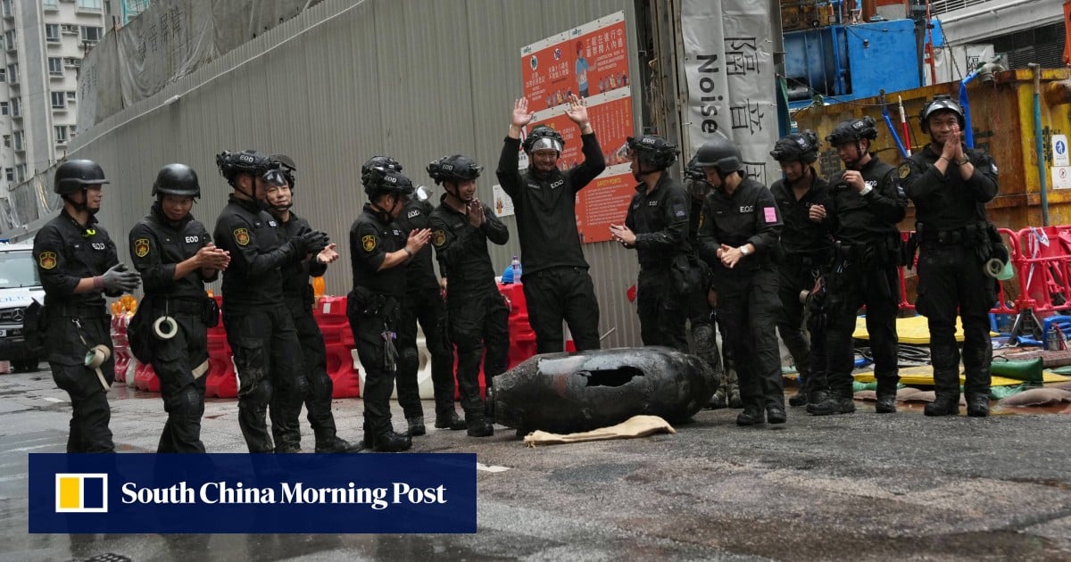 Breaking | WWII bomb in Hong Kong’s Quarry Bay successfully disposed of after 9-hour effort