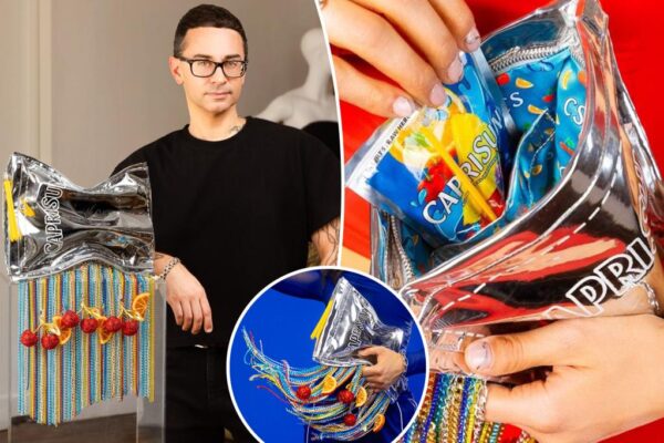 Capri Sun partnered with Christian Siriano for $200 'Pouch Purse'