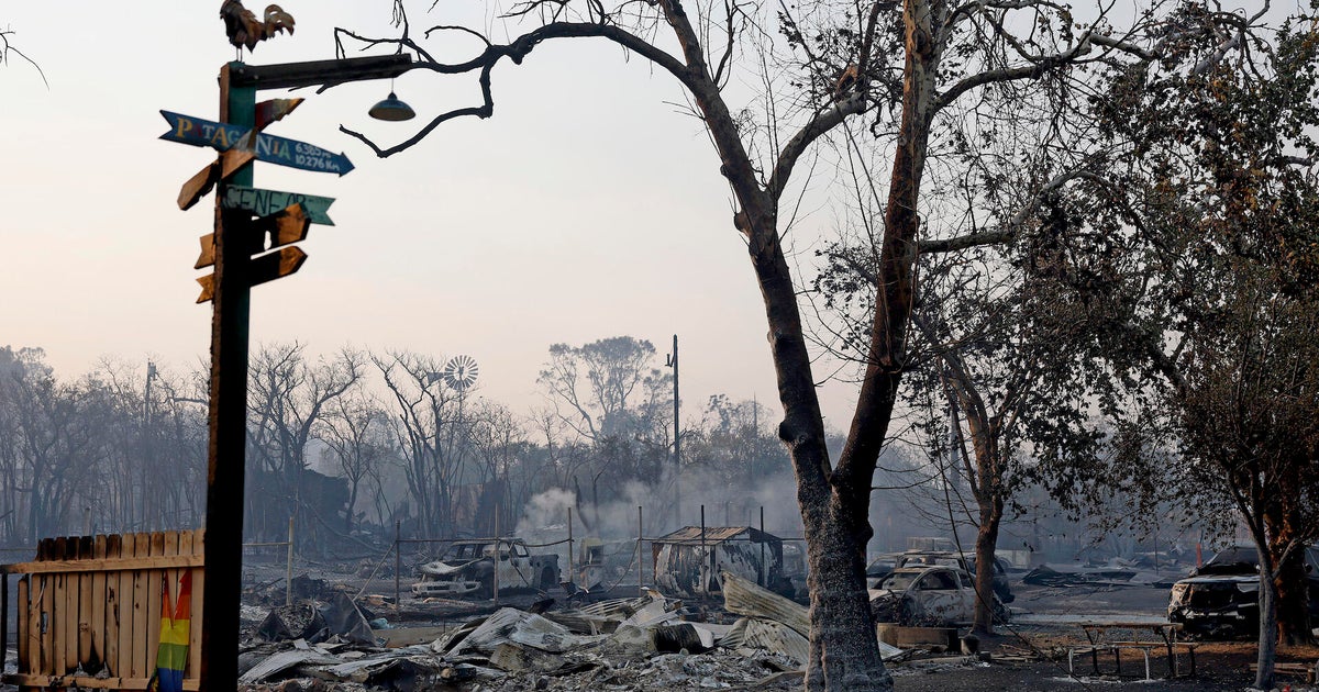 California wildfire decimates historic gold rush town