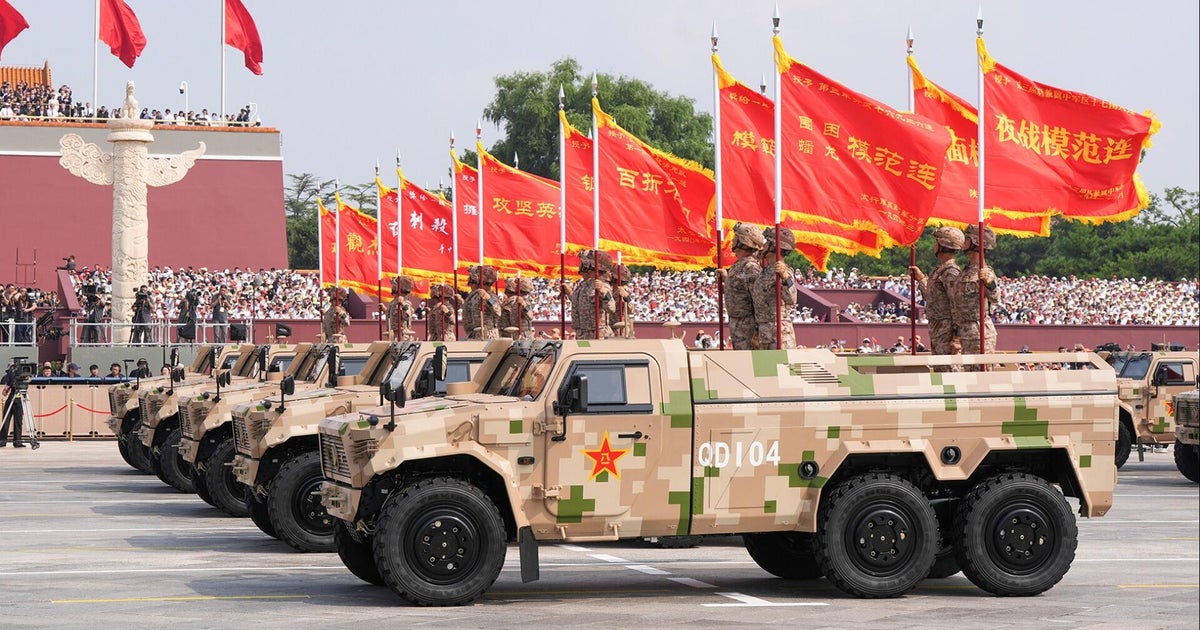 The message behind China's massive military parade