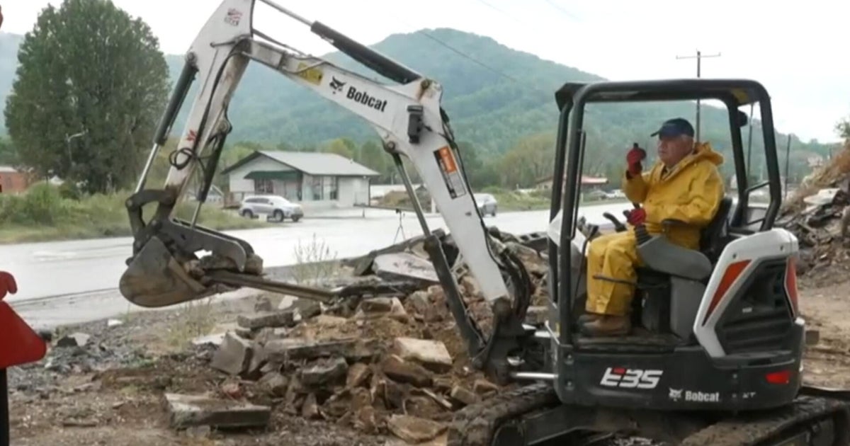 Scars still visible one year after Hurricane Helene