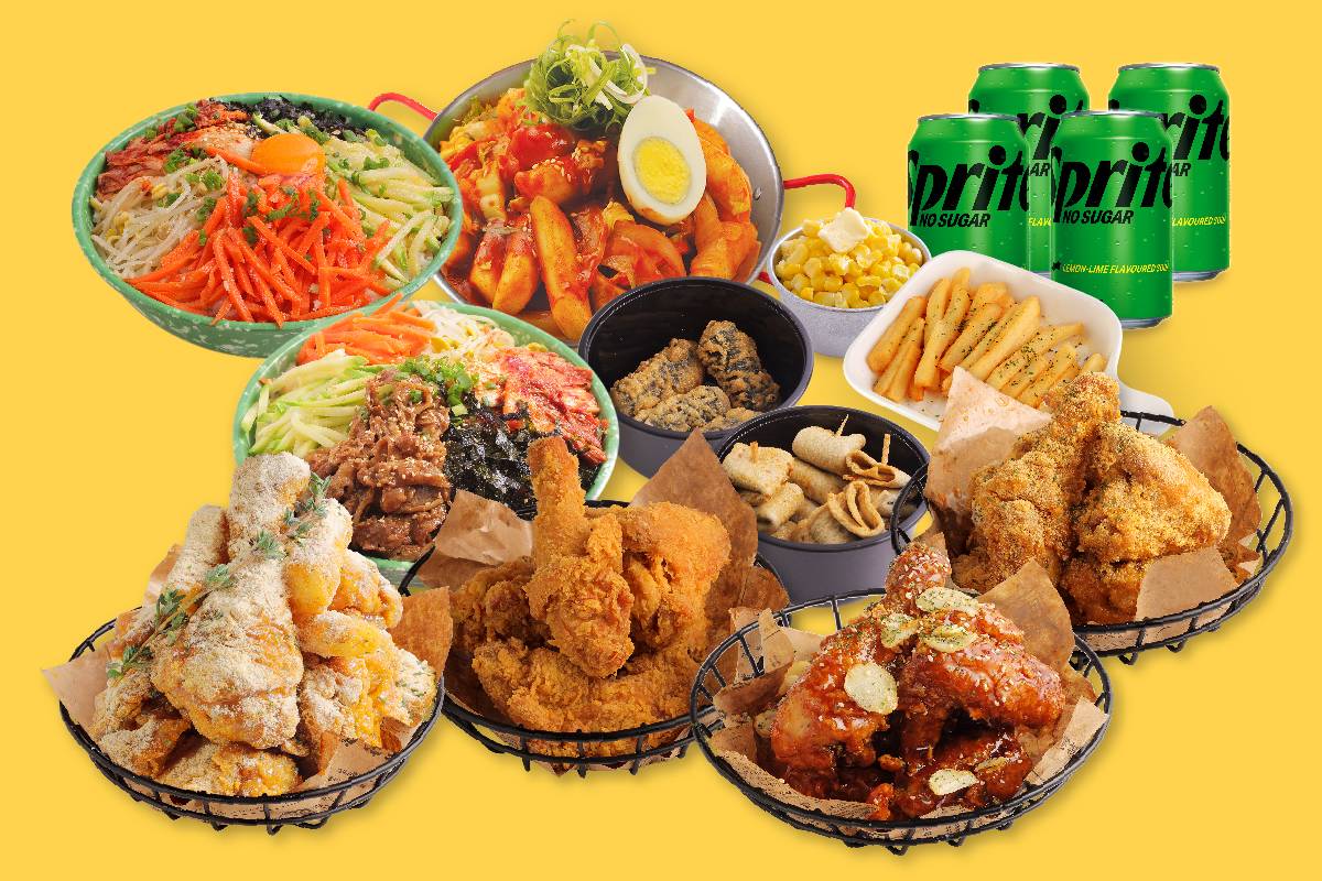 CHIMAC (香港科學園) - 沙田餐廳 必食半半口味韓式炸雞+蒜頭蜂蜜炸雞+泡菜豬肉飯