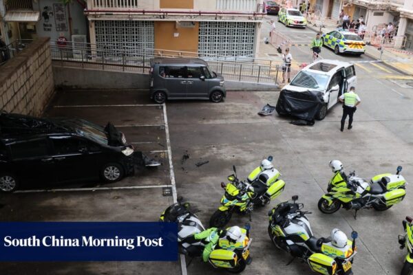 Female pedestrian killed, 5 others injured in crash in Hong Kong