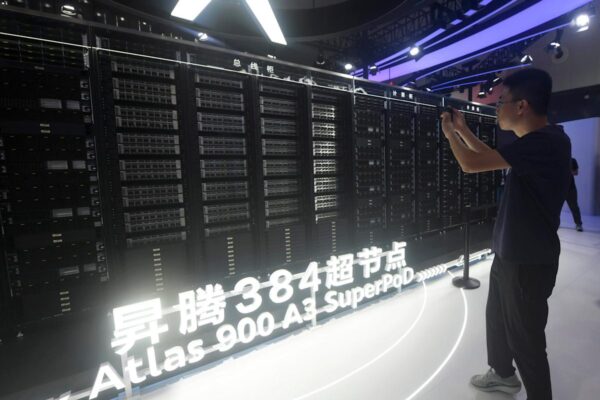 China is 'nanoseconds behind' US in chips, says Nvidia's Jensen Huang