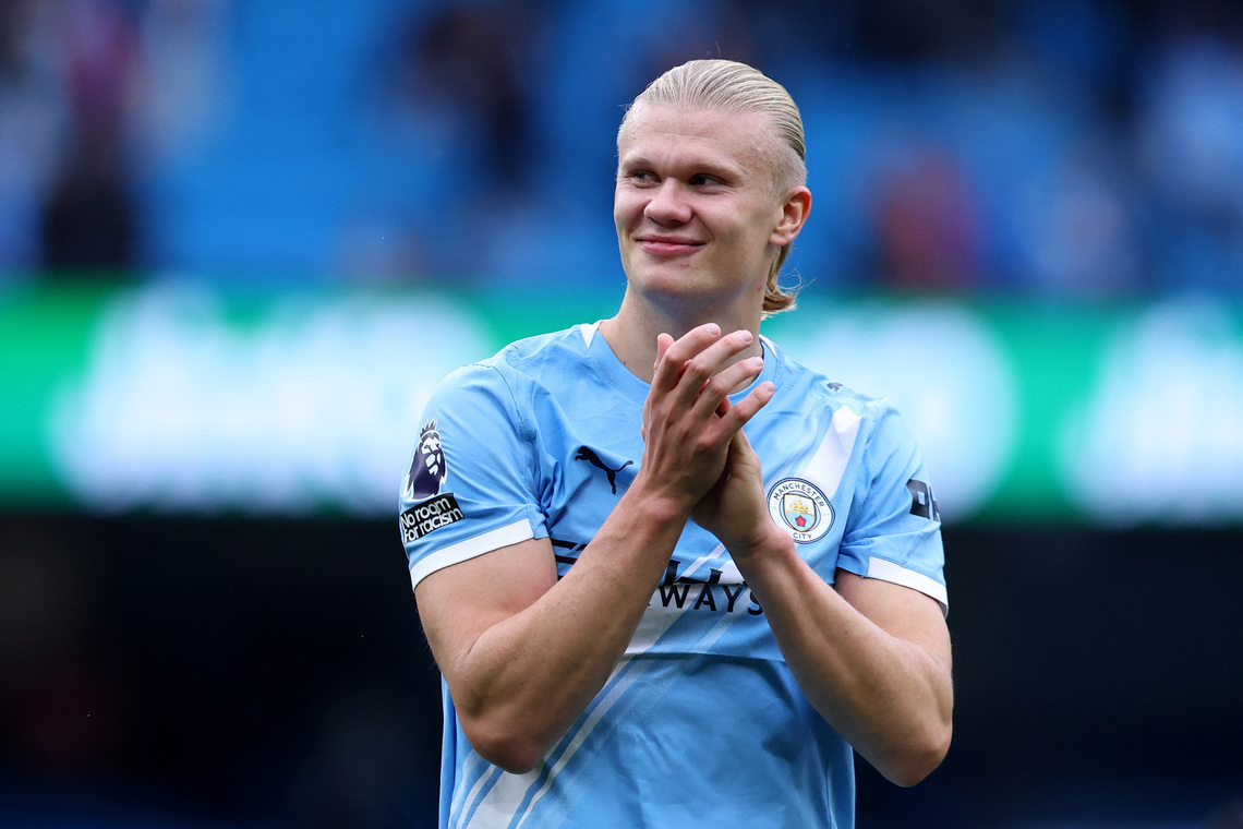 Haaland's goal numbers are 'insane', says Man City coach Guardiola