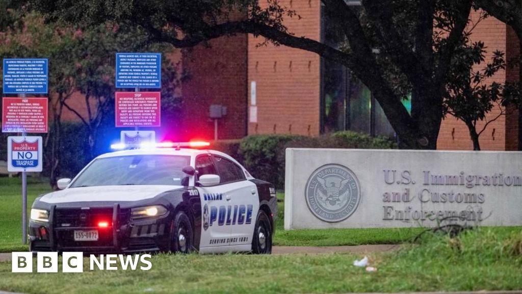 'Anti-ICE' message on ammunition at Dallas shooting that killed immigration detainee