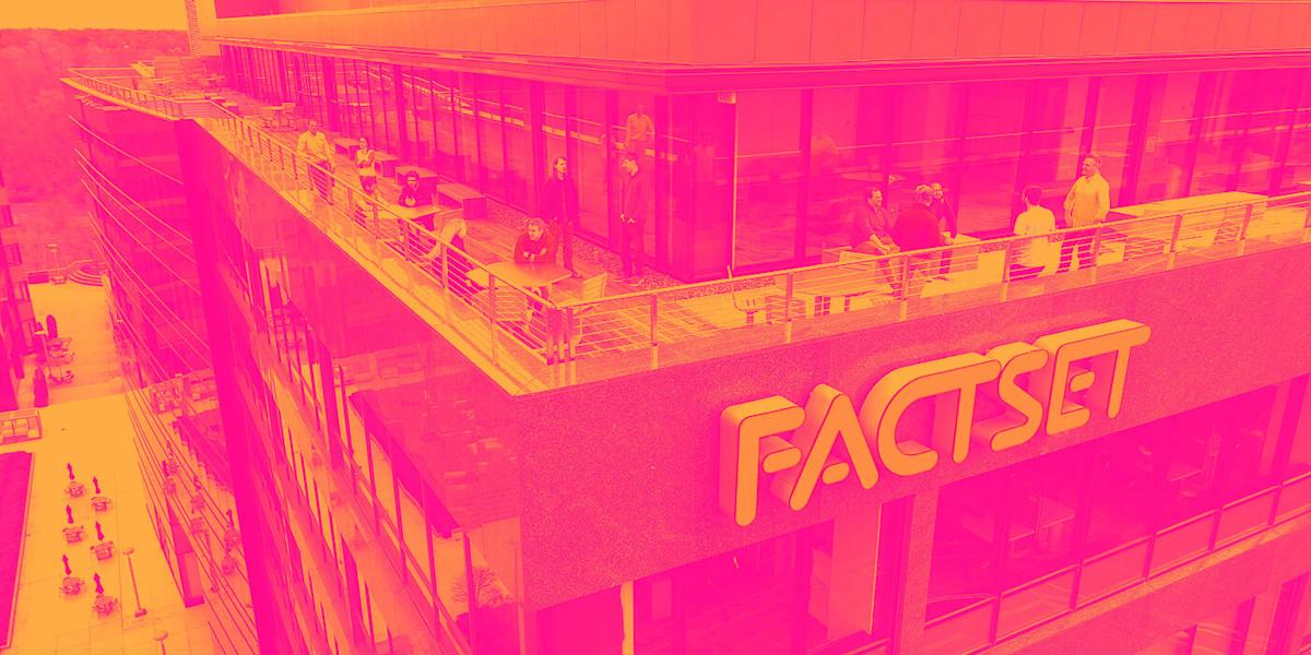 Why FactSet (FDS) Shares Are Trading Lower Today
