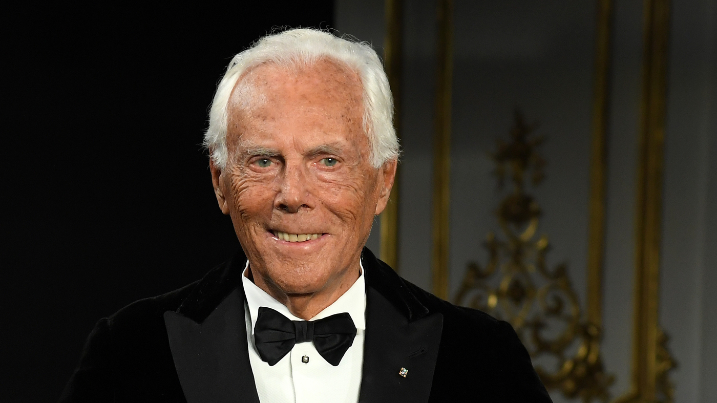 Giorgio Armani dies — the Italian fashion designer was synonymous with luxury : NPR