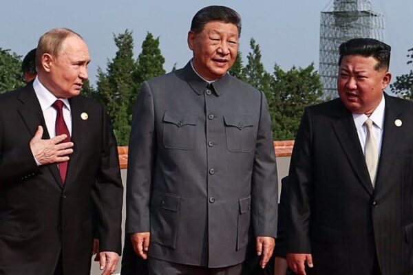 Xi, Putin and Kim stand united at Beijing military parade in historic show of authoritarian strength