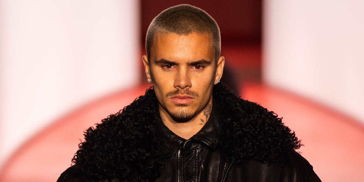 Romeo Beckham Makes His London Fashion Week Runway Debut