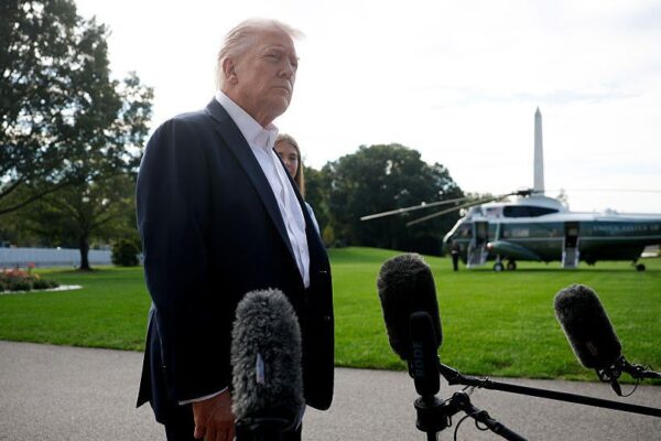 Trump heads to Ryder Cup to boost U.S. team on first day of matches with Europe