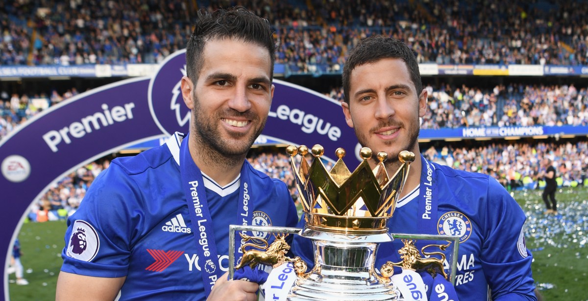 Eden Hazard, Cesc Fàbregas nominated again for Premier League Hall of Fame