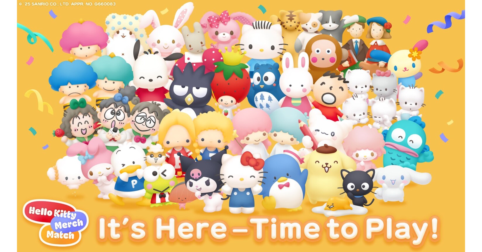 Collect Iconic Character Merch on Your Phone! New App "Hello Kitty Merch Match" Officially Launches in 144 Countries and Regions Today