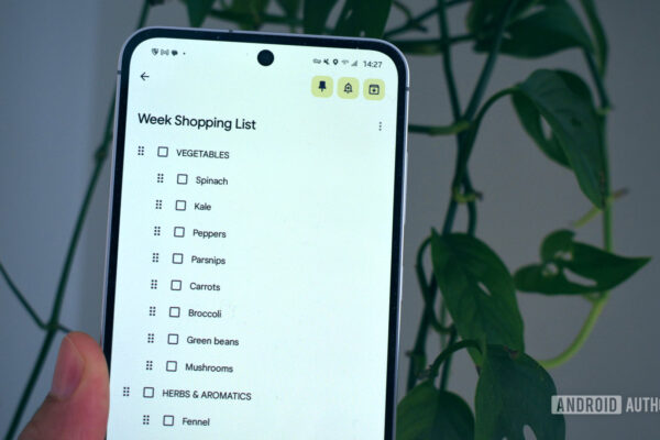 google keep shopping list productivity 1
