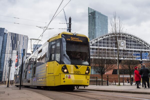 Masked man gassed trams in major UK city three times with highly flammable vapour during bizarre spree