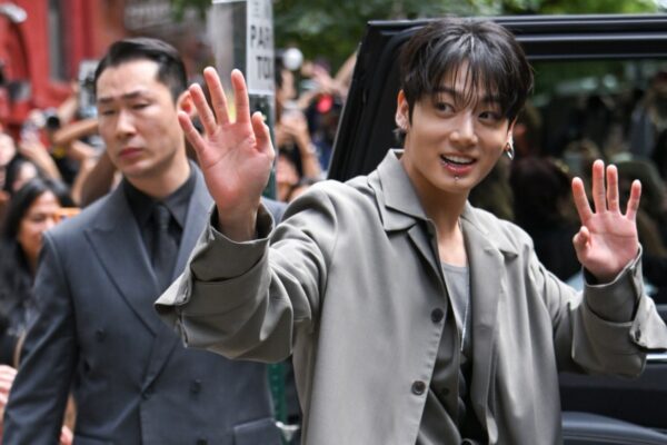 NEW YORK, NY - SEPTEMBER 12: Jung Kook attends the Calvin Klein fashion show during New York Fashion Week at The Brant Foundation on September 12, 2025 in New York City. (Photo by PG/Bauer-Griffin/GC Images)