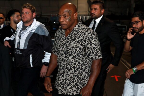 Mike Tyson, Mark Wahlberg, Mr. Beast among celebrities in attendance for Canelo Alvarez vs. Terence Crawford