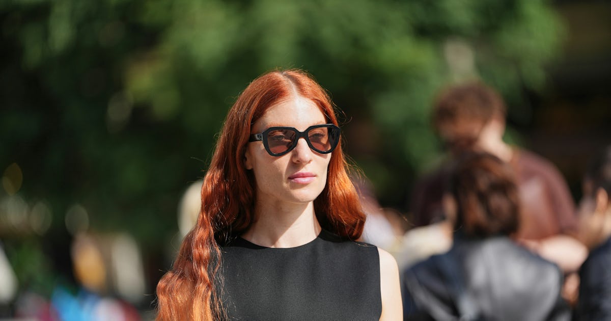 Copper Hair Is Still Popular At Milan Fashion Week Spring/Summer 2026
