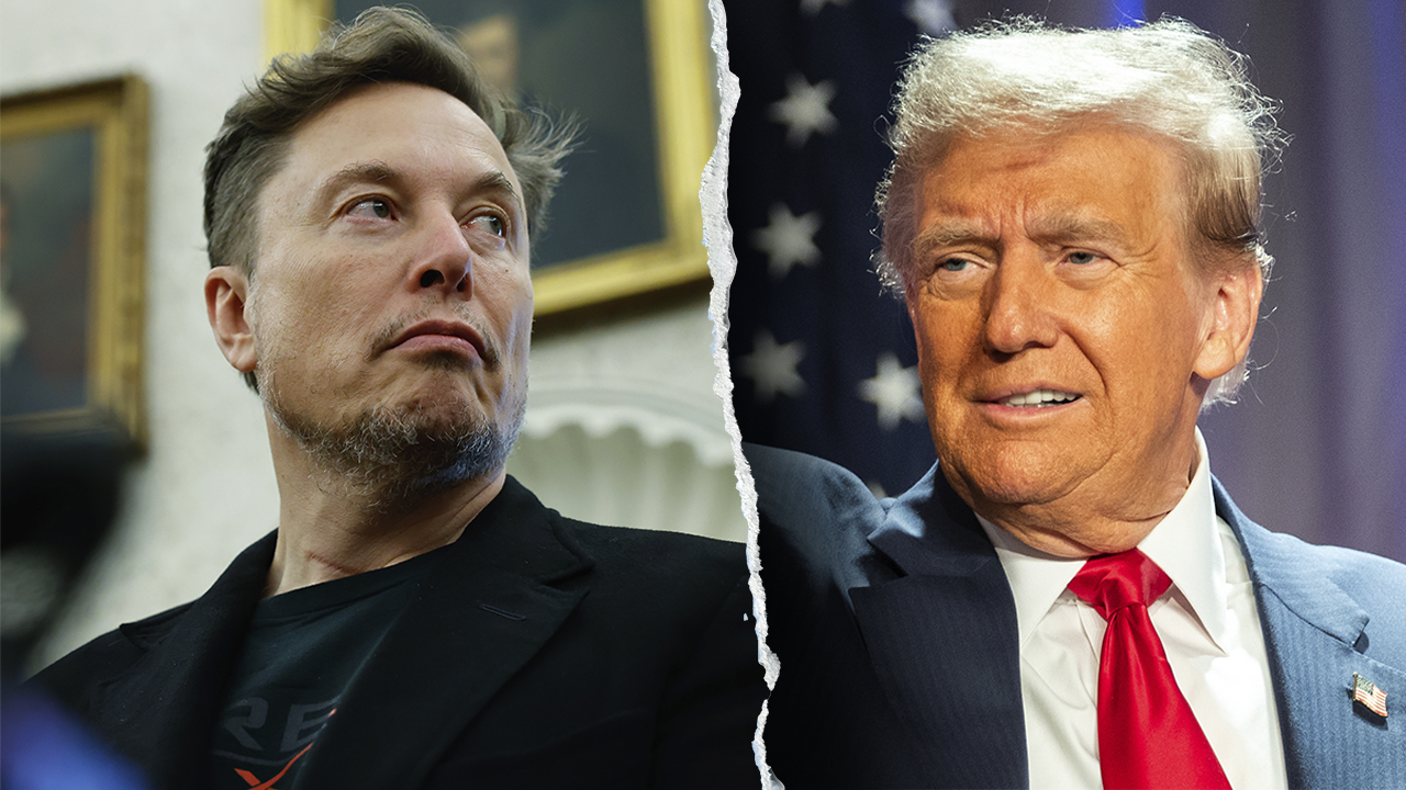 Elon Musk joins Donald Trump as they come together at Charlie Kirk memorial