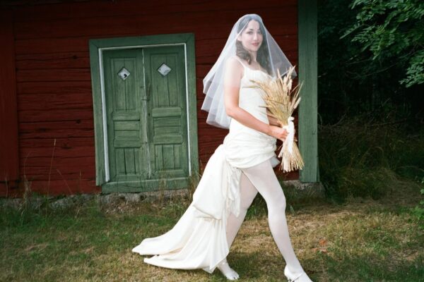 This Swedish Bride’s Three Wedding Looks Delivered Fashion, Fantasy, and Fun