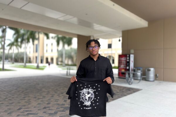 Holy Beliefs: FIU freshman Julien Halley fuses faith and fashion with new clothing brand Holy Beliefs: FIU freshman Julien Halley fuses faith and fashion with new clothing brand