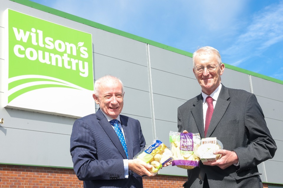 Secretary of State visits local business to highlight benefits of new UK-EU relationship