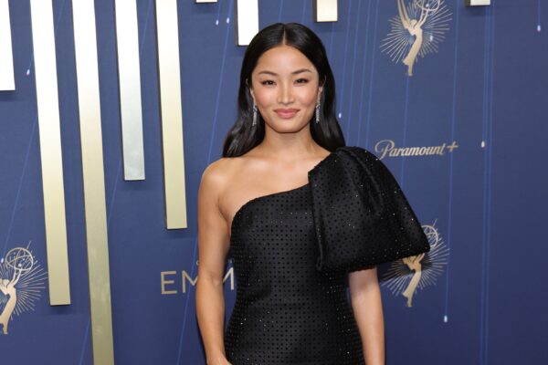 anna sawai 2025 emmys red carpet