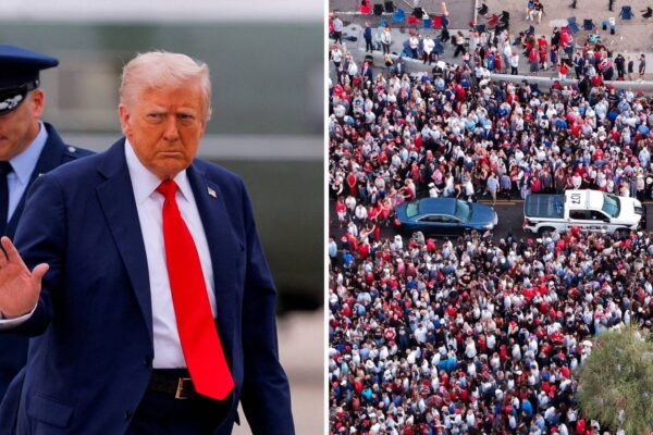 Charlie Kirk memorial latest: Donald Trump to speak as thousands gather for service | US News