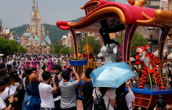 Filipino tourist dies after collapsing on Hong Kong Disneyland ride