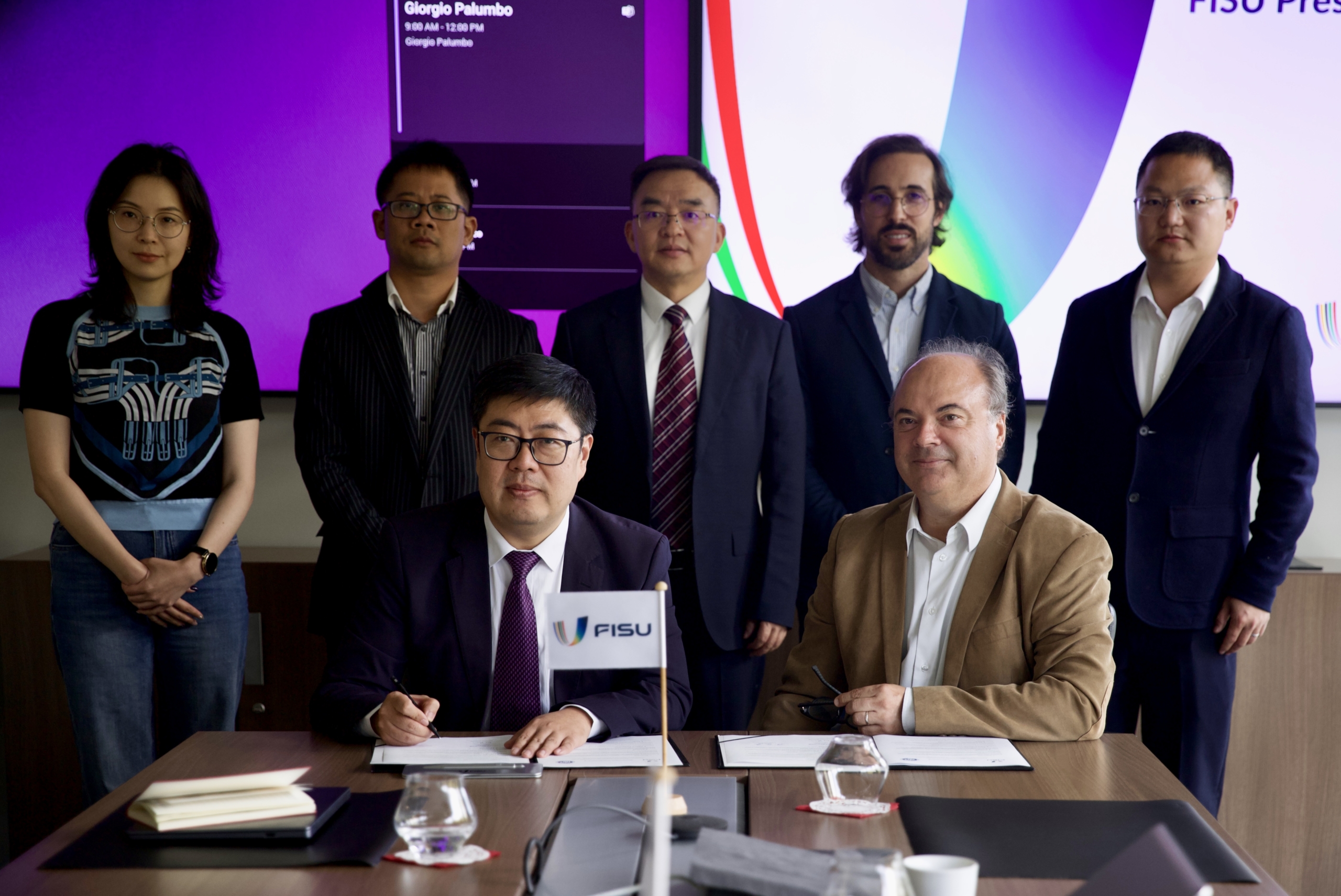 FISU and East China University of Science and Technology sign MoU to strengthen university sport cooperation