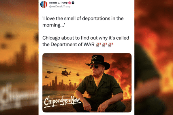 Trump tries to downplay Chicago ‘war’ threat as border czar says immigration raids coming this week