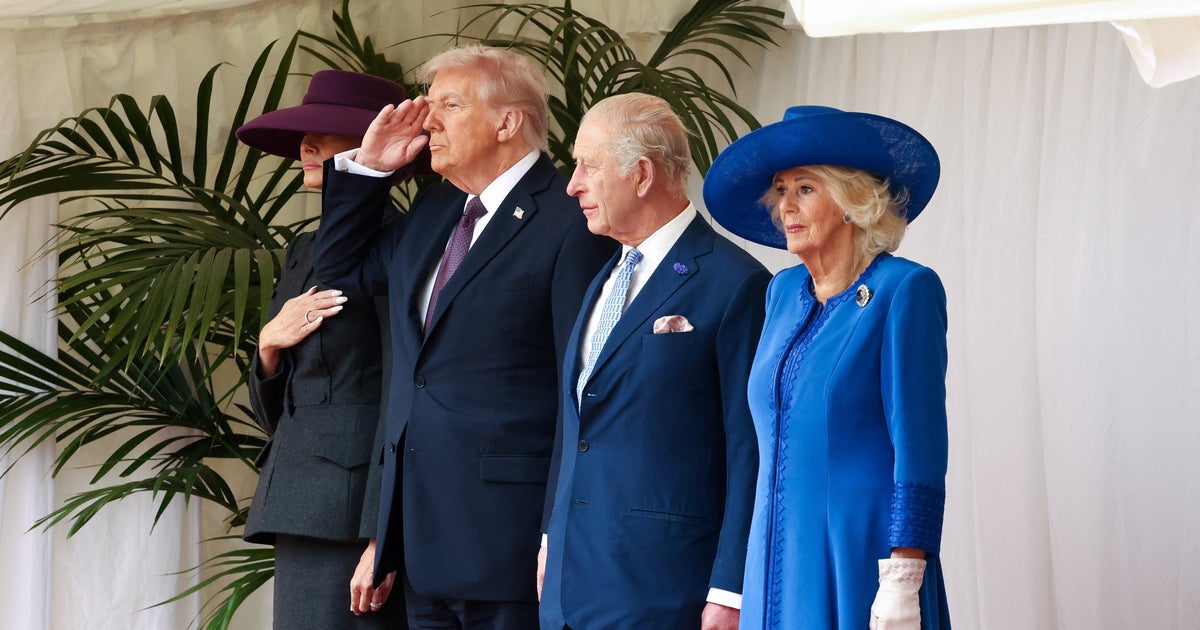 Trump greeted by King Charles as he begins U.K. state visit in shadow of Epstein scandal