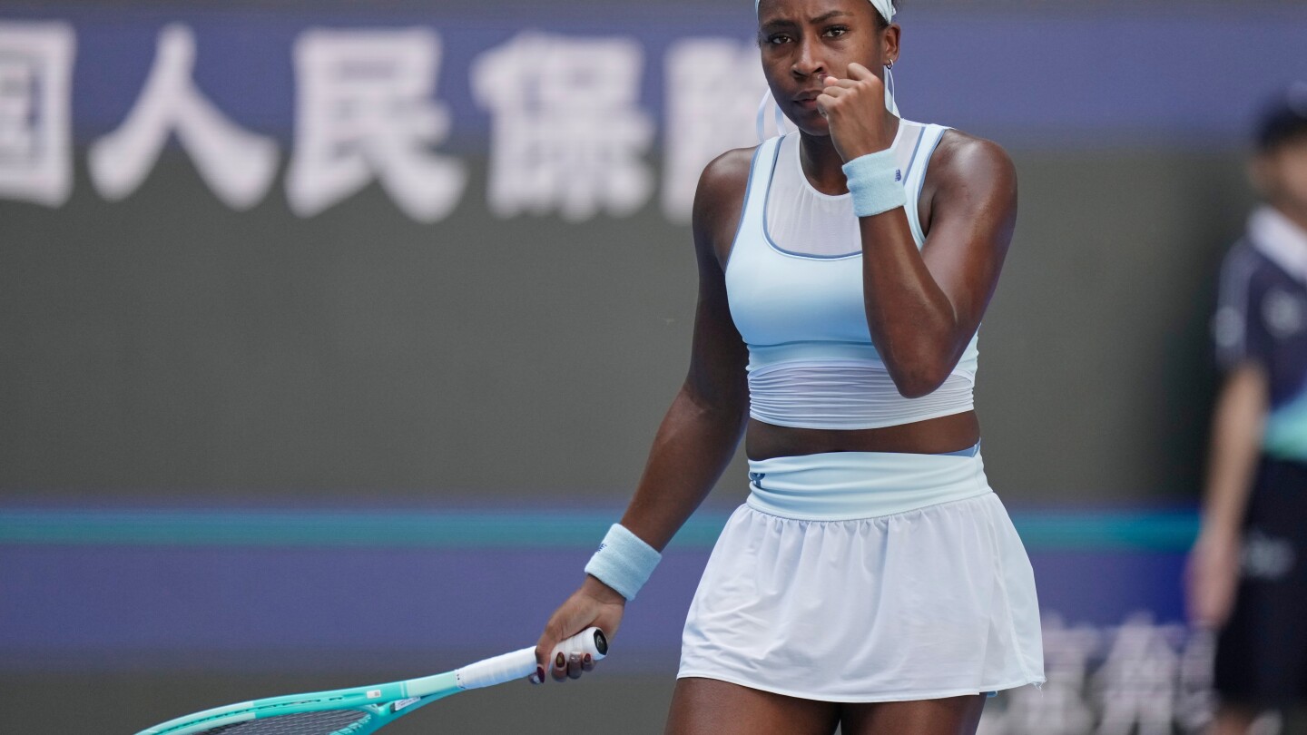 Coco Gauff advances to the China Open quarterfinals