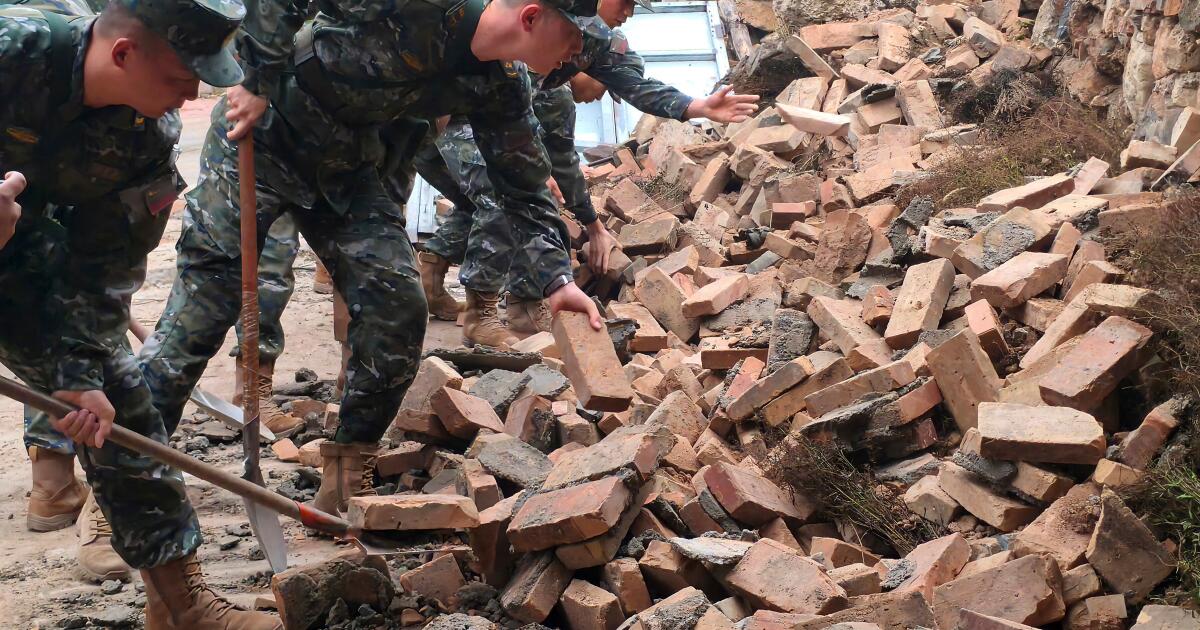 Earthquake injures 11 in northwest China's Gansu province