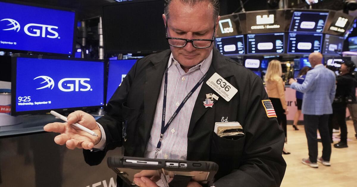 Stocks inch to more records as inflation slows and Oracle soars