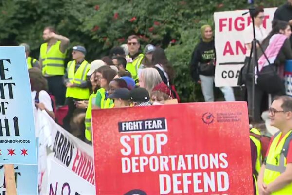 Chicago Trump protest march: Thousands rally downtown against deploying federal troops Chicago Trump protest march: Thousands rally downtown against deploying federal troops