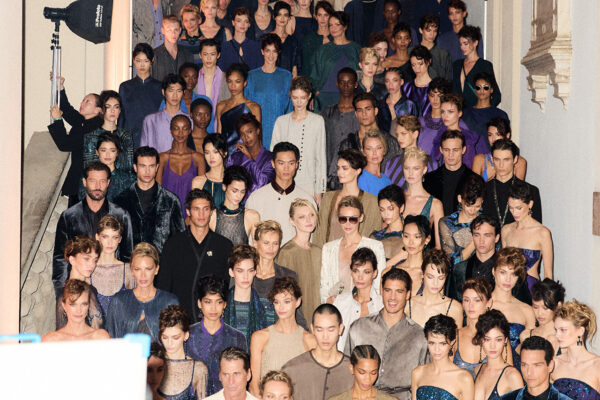 Giorgio Armani’s farewell show at Milan Fashion Week