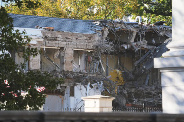 The White House starts demolishing part of the East Wing to build Trump’s ballroom Yahoo news home