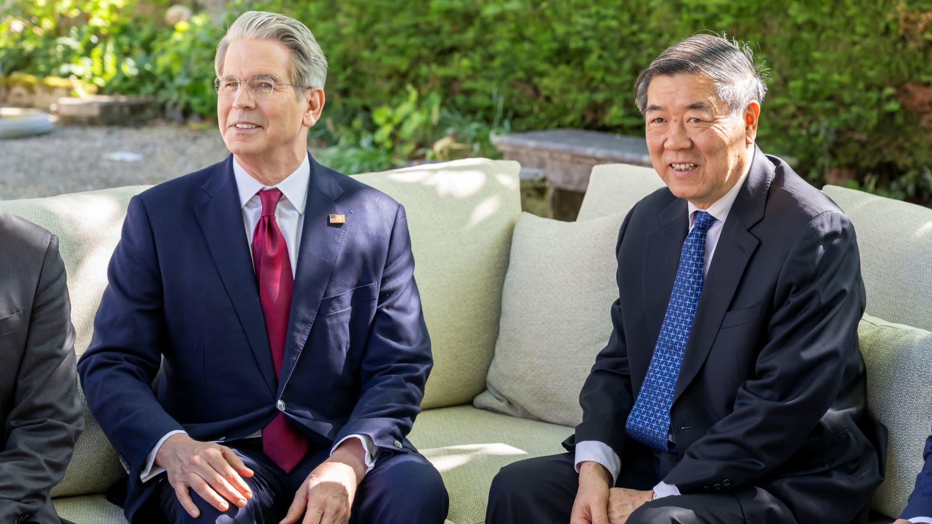 Bessent, China vice premier U.S. tariffs