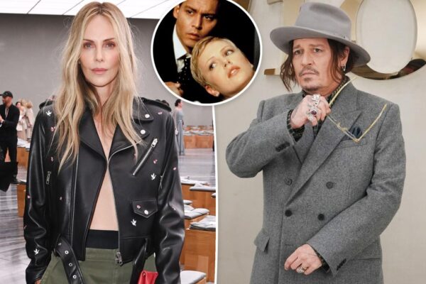 Charlize Theron snubs Johnny Depp during Paris Fashion Week