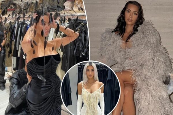 Kim Kardashian channels her inner Taylor Swift-inspired showgirl style with newly released photos Kim Kardashian channels her inner Taylor Swift-inspired showgirl style with newly released photos