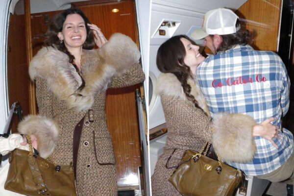 Lana Del Rey and husband Jeremy Dufrene take private jet from Paris Fashion Week Lana Del Rey and husband Jeremy Dufrene take private jet from Paris Fashion Week