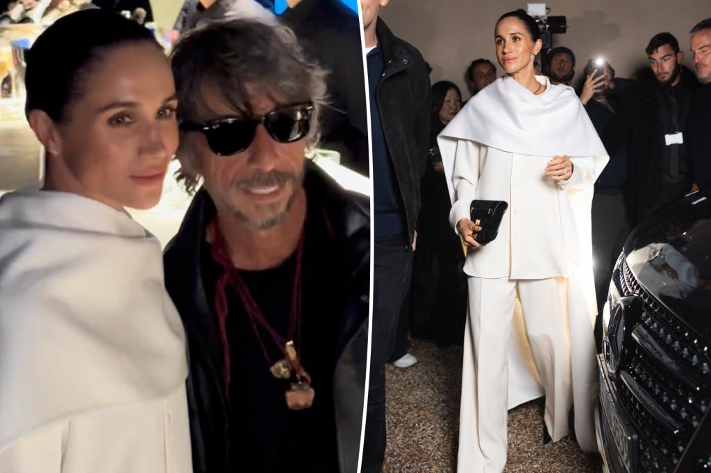 Meghan Markle invited herself to Paris Fashion Week, Balenciaga designer says